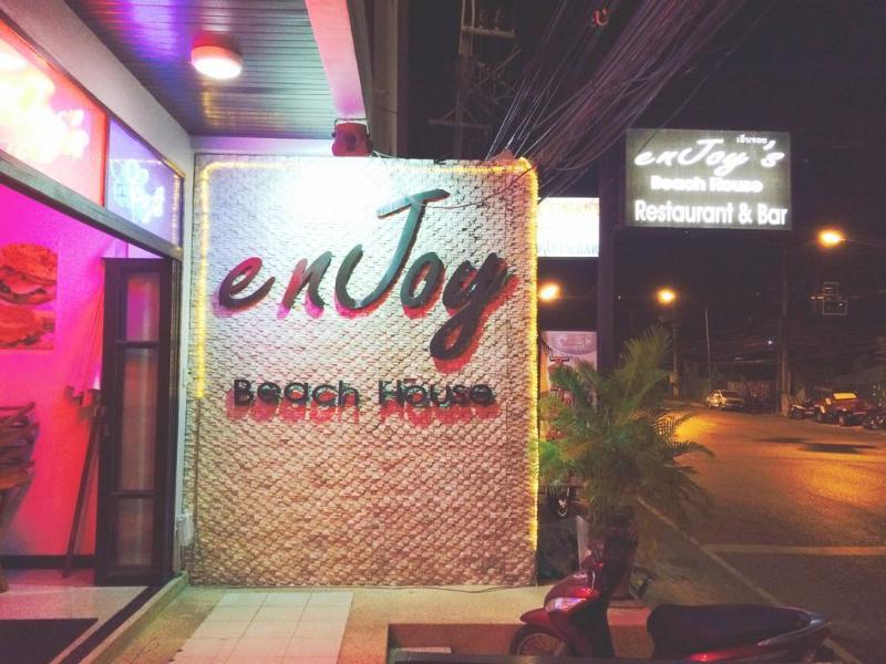 Enjoy'S Beach House & Cafe' Ban Karon 外观 照片